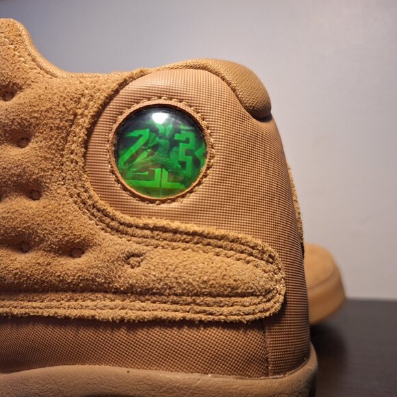 Jordan 13 Retro Wheats 2017 US 5.5Y 414571-705 (NEVER WORN) - Picture 4 of 6